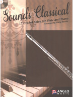 Sounds Classical - 17 Graded Solos (noty na příčnou flétnu, klavír) (+audio)