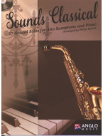 Sounds Classical - 17 Graded Solos (noty na altsaxofon, klavír) (+audio)