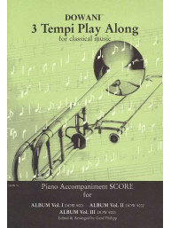 Album Vol.I,II & III Piano Accompaniment Score (noty na pozoun, klavír)