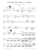 Antonio Vivaldi: Concerto op. 8/2, RV 315 (noty na housle) (+audio)