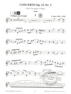 Friedrich Seitz: Concerto in G major op. 13/2 (noty na housle) (+audio)