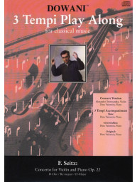 Friedrich Seitz: Concerto op. 22 in D-Major (noty na housle) (+audio)