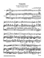 W.A. Mozart: Concerto No. 4, KV 218 (noty na housle, klavír) (+audio)