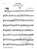 W.A. Mozart: Concerto No. 4, KV 218 (noty na housle, klavír) (+audio)