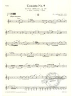 Charles Auguste de Bériot: Concerto No. 9, Op. 104 (noty na housle, klavír) (+audio)