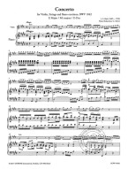 J.S. Bach: Concerto E major BWV1042 (noty na housle, klavír) (+audio)
