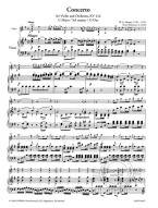 W.A. Mozart: Concerto G major KV 216 (noty na housle, klavír) (+audio)