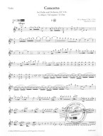 W.A. Mozart: Concerto G major KV 216 (noty na housle, klavír) (+audio)