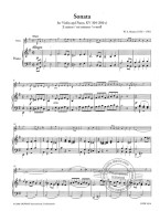 W.A. Mozart: Sonata in E moll KV 304 (noty na housle, klavír) (+audio)