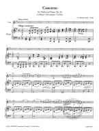 Oskar Rieding: Concerto Op. 34 in G Major (noty na housle, klavír) (+audio)