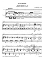 Oskar Rieding: Concerto op. 24 in G Major (noty na housle, klavír) (+audio)