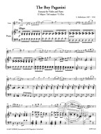 Edward Mollenhauer: The Boy Paganini and The Infant Paganini (noty na housle, klavír) (+audio)