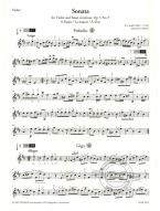 Arcangelo Corelli: Sonata in A Majoe, Op. 5 No. 9 (noty na housle) (+audio)