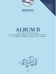 Album II - 8 Easy Pieces (noty na housle, klavír) (+audio)