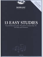 Duvernoy, Lemoine: 13 Easy Studies for Piano and Orchestra (noty na klavír) (+audio)