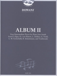 Album II - Easy/Intermediate Pieces (noty na čtyřruční klavír) (+audio)
