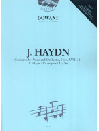 Joseph Haydn: Concerto Hob XVIII:11 in D Major (noty na klavír) (+audio)