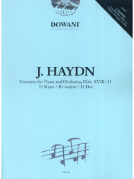 Joseph Haydn: Concerto Hob XVIII:11 in D Major (noty na klavír) (+audio)