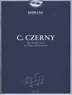 Carl Czerny: Easy Studies Vol. 1 for Piano and Orchestra (noty na klavír) (+audio)