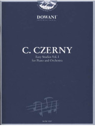 Carl Czerny: Easy Studies Vol. 1 for Piano and Orchestra (noty na klavír) (+audio)