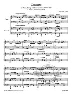 J.S. Bach: Concerto BWV 1056 in F Minor (noty na klavír) (+audio)