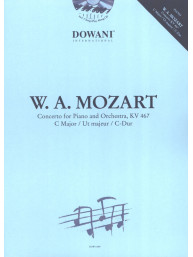 W.A. Mozart: Concerto KV 467 in C major (noty na klavír) (+audio)