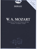 W.A. Mozart: Concerto KV 466 in D minor (noty na klavír) (+audio)