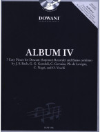 Album IV - 7 Easy Pieces (noty na sopránovou zobcovou flétnu, basso continuo) (+audio)
