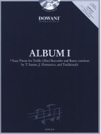 Album I - 7 Easy Pieces (noty na altovou flétnu, basso continuo) (+audio)