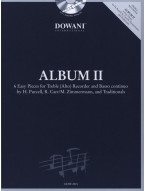 Album II - 6 Easy Pieces (noty na altovou flétnu, basso continuo) (+audio)