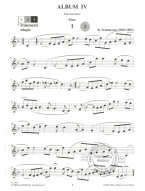 Album IV - Intermediate (noty na příčnou flétnu) (+audio)