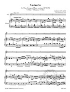 Johann Joachim Quantz: Concerto QV 5 : 174 in G Major (noty na příčnou flétnu, klavír) (+audio)