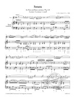 Carl Philipp Emanuel Bach: Sonata, Wq. 128 in A minor (noty na příčnou flétnu, basso continuo) (+audio)