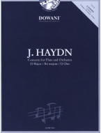 Joseph Haydn: Concerto in D Major (noty na příčnou flétnu, klavír) (+audio)