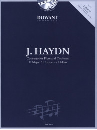 Joseph Haydn: Concerto in D Major (noty na příčnou flétnu, klavír) (+audio)