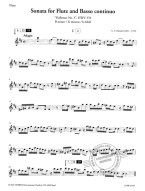 Georg Friedrich Händel: Sonata Hallenser No. 3, HWV 376 in B minor (noty na příčnou flétnu, basso continuo) (+audio)
