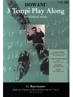 Carl Baermann: Study, Op. 63 - Part 2 (noty na klarinet) (+audio)