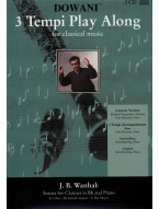 Jan Křtitel Vaňhal: Sonata in Eb Major (noty na klarinet) (+audio)