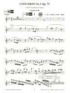 Carl Maria von Weber: Concerto No 1 Op. 73 in F-minor (noty na klarinet) (+audio)