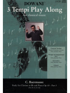 Carl Baermann: Study Op. 63 - Part 3 (noty na klarinet) (+audio)