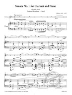 Johannes Brahms: Sonata No. 1 Op. 120 in F minor (noty na klarinet, klavír) (+audio)