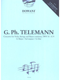 Georg Philipp Telemann: Concerto G-major TWV 51:G9  in G Major (noty na violu, klavír) (+audio)