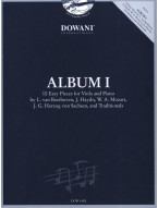 Album I - 10 Easy Pieces (noty na violu, klavír) (+audio)