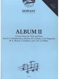 Album II - 10 Easy Pieces (noty na violu, klavír) (+audio)