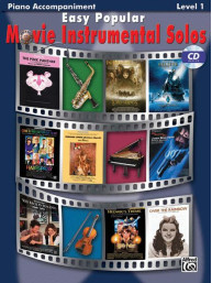 Easy Popular Movie Instrumental Solos (noty, klavírní doprovody) (+audio)