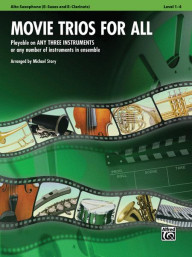 Movie Trios for All (noty na altsaxofon, Eb klarinet)