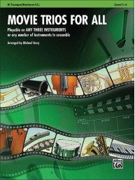 Movie Trios For All  (noty na Bb trubku, baryton v houslovém klíči)