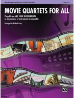 Movie Quartets for All (noty na altsaxofon, Eb klarinet)