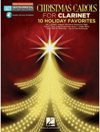 Easy Instrumental Play-Along: Christmas Carols (noty na klarinet)(+audio)