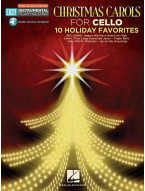 Easy Instrumental Play-Along: Christmas Carols (noty na violoncello)(+audio)